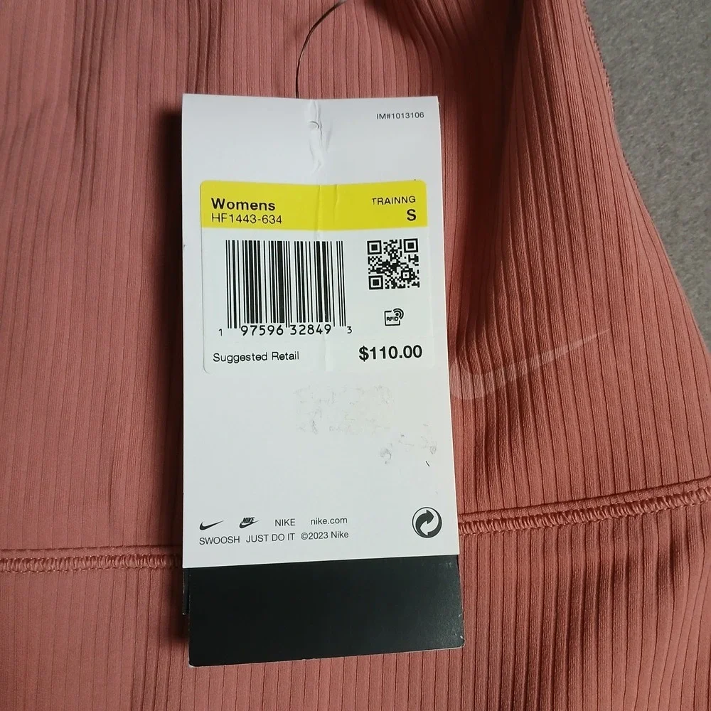 NWT‎ Lot of 2 Pair Nike Dri Fit Women's Small Pink Purple Training Leggings